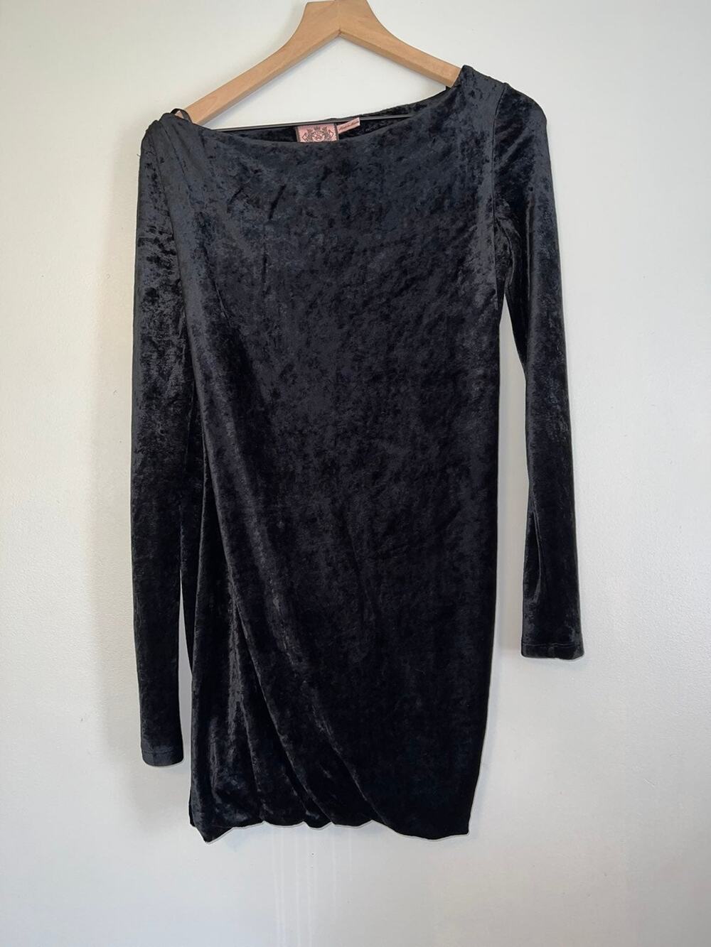 Juicy couture velvet mini dress size p(0)